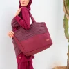 Chic Beach Bag Bordeaux IZAR