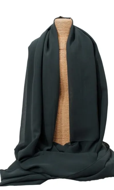 Foulard Chiffon Vert Militaire