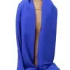 Royal Blue Chiffon Scarf