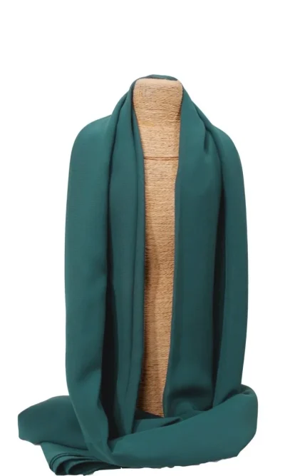 Foulard Chiffon Vert Sapin