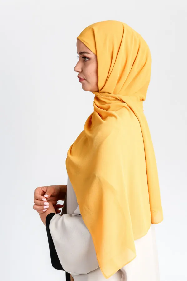 instant hijab Moutarde