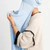 instant hijab Bleu Ciel