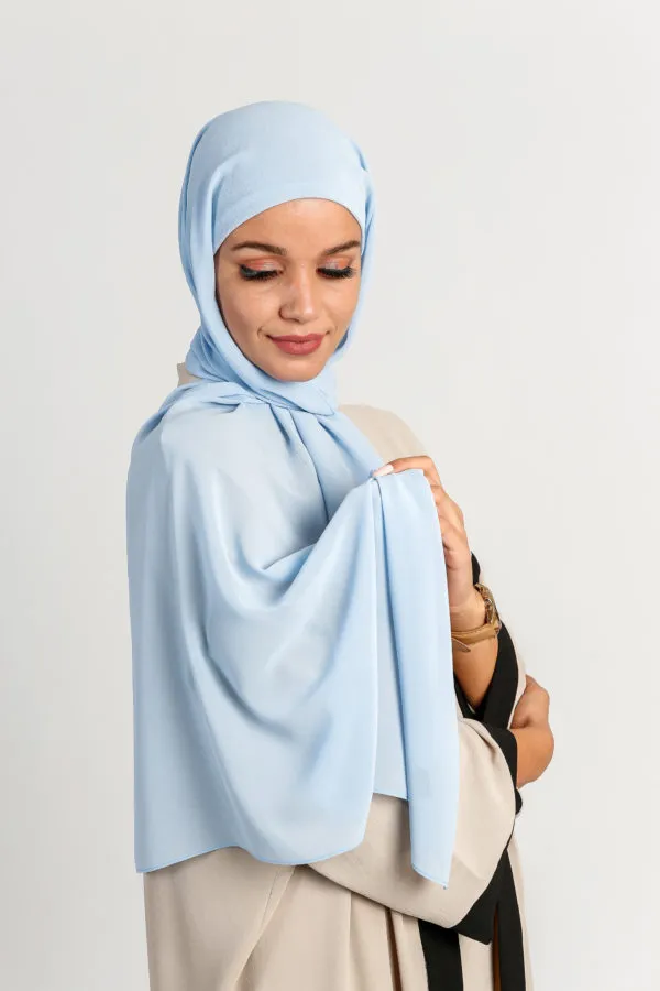 instant hijab Bleu Ciel