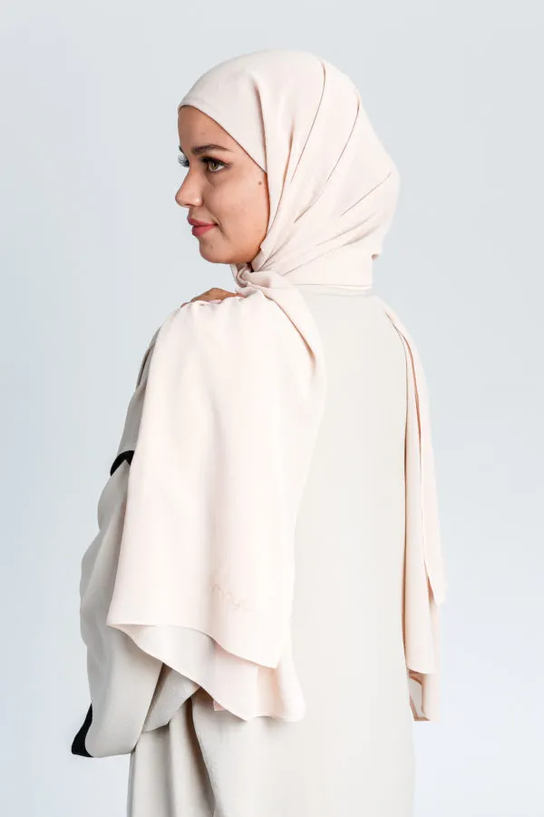 instant hijab Beige