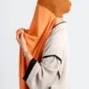 instant hijab Orange