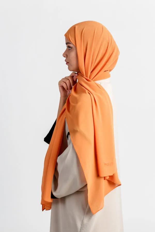 instant hijab Orange
