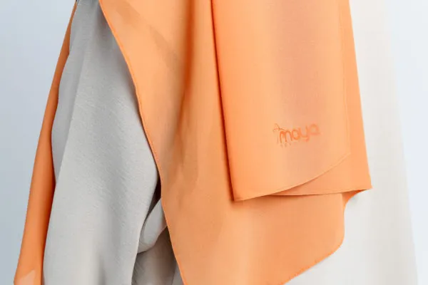 instant hijab Orange