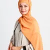 instant hijab Orange