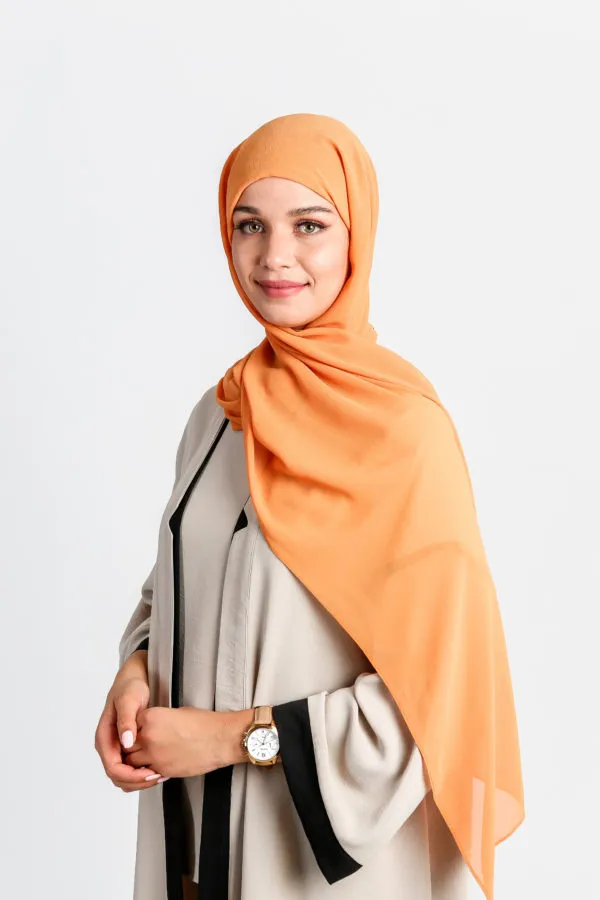 instant hijab Orange