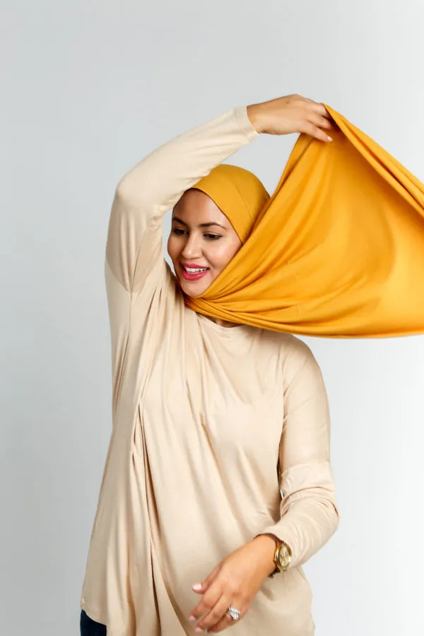 Sans épingles Moutarde