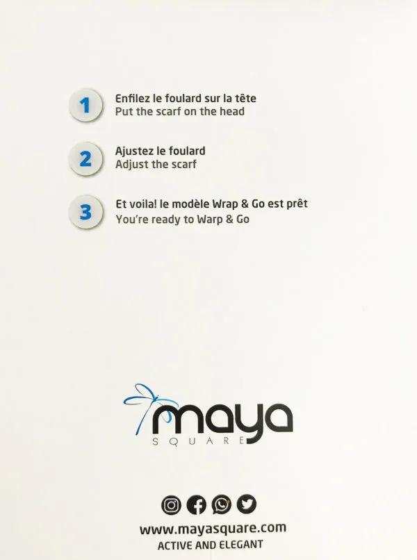 Foulard Wrap & Go cannelle