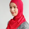 Maya sport hijab Rouge bordeaux