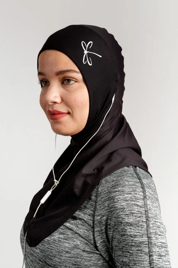 Maya sport hijab noir