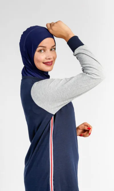 Pull de Sport Coton Bleu Marine