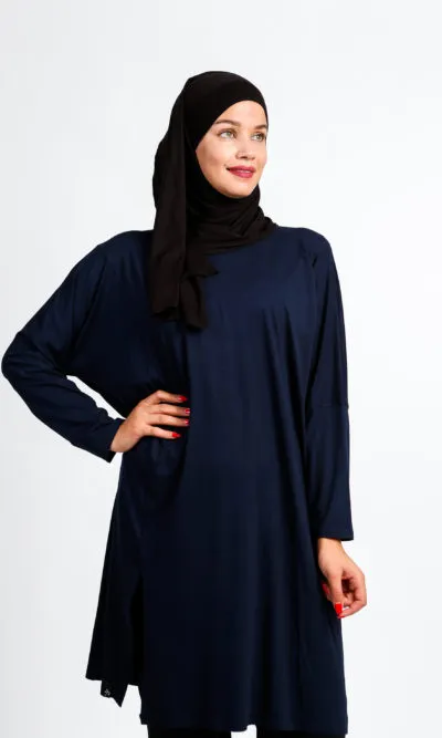 Long Pull Ample Bleu Marine