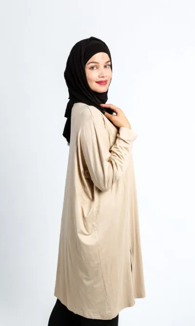 Long Pull Ample Beige