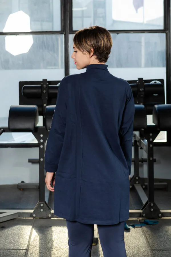 Pull attitude Bleu marine