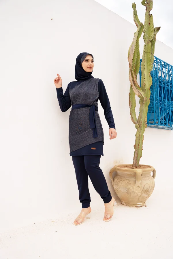 burkini bleu marine izar