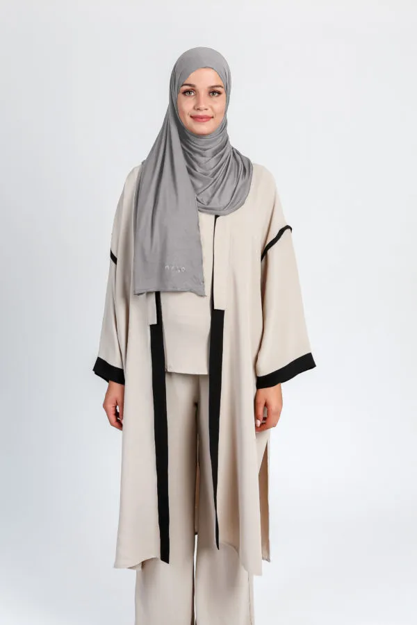 Foulard Wrap & Go Gris