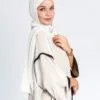 instant hijab Blanc cassé