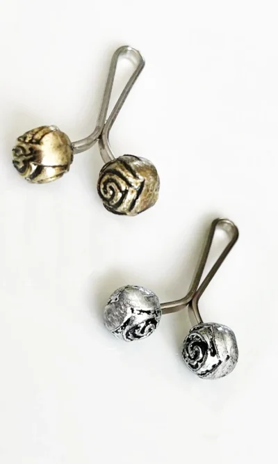 Pince Foulard Fleur Clip Attache Hijab