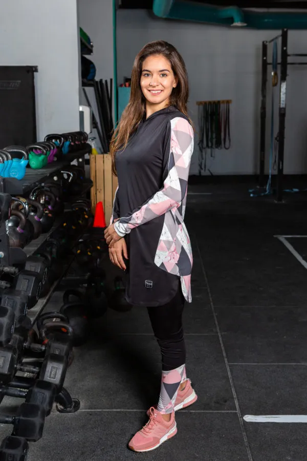 Pull Brave print Black