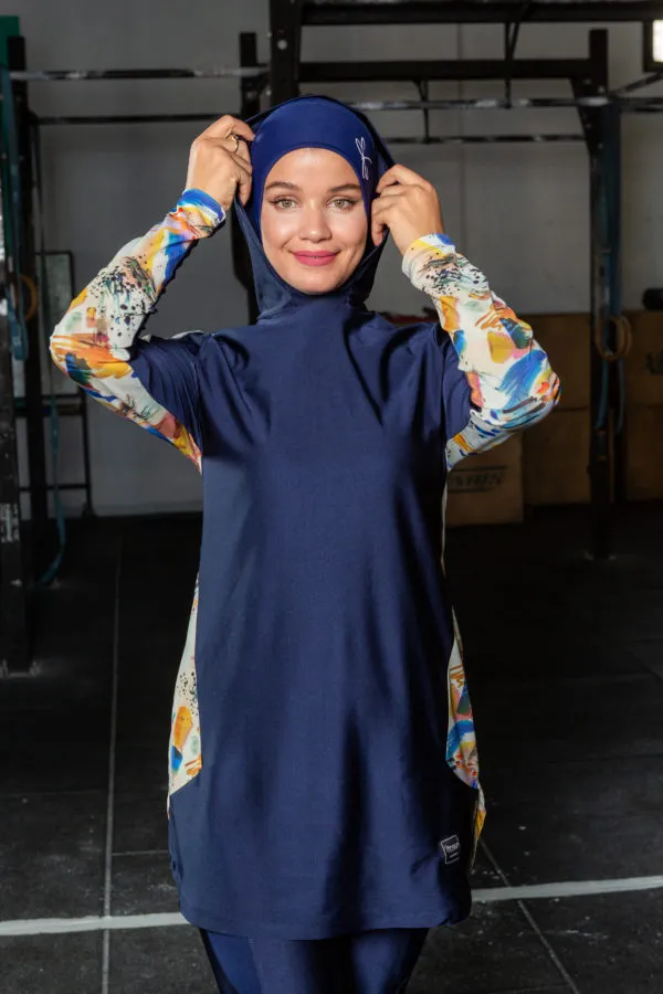 Pull Brave print Blue