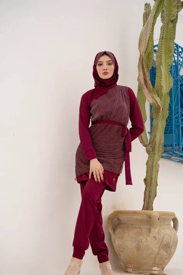 Burkini Swimsuit for Veiled Women