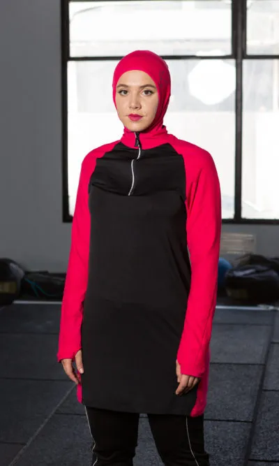 Pull de Sport femme voilée Intensity Noir