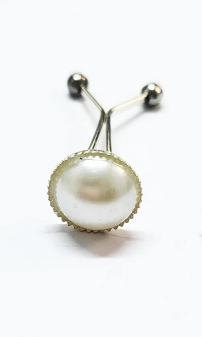 Pearl Scarf Clip Hijab Fastening Clip