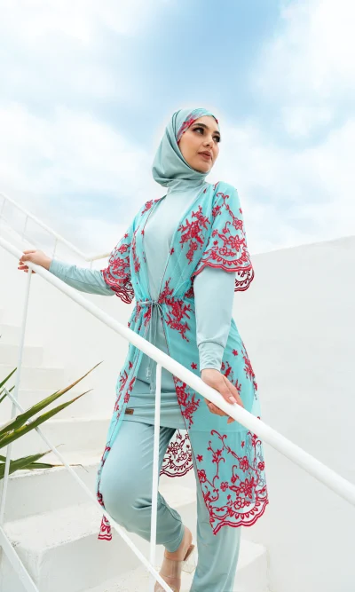Burkini Femme Maillot de Bain - Soraya