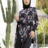Burkini Maillot de Bain Noir Yucca