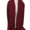 foulard chiffon bordeaux