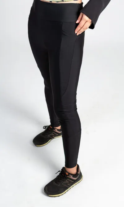 Legging de Sport Avec Poche Noir