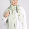 Hijab Jersey Cotton Pastel Green