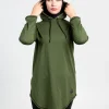 Pull de Sport a Capuche Vert Haute Performance