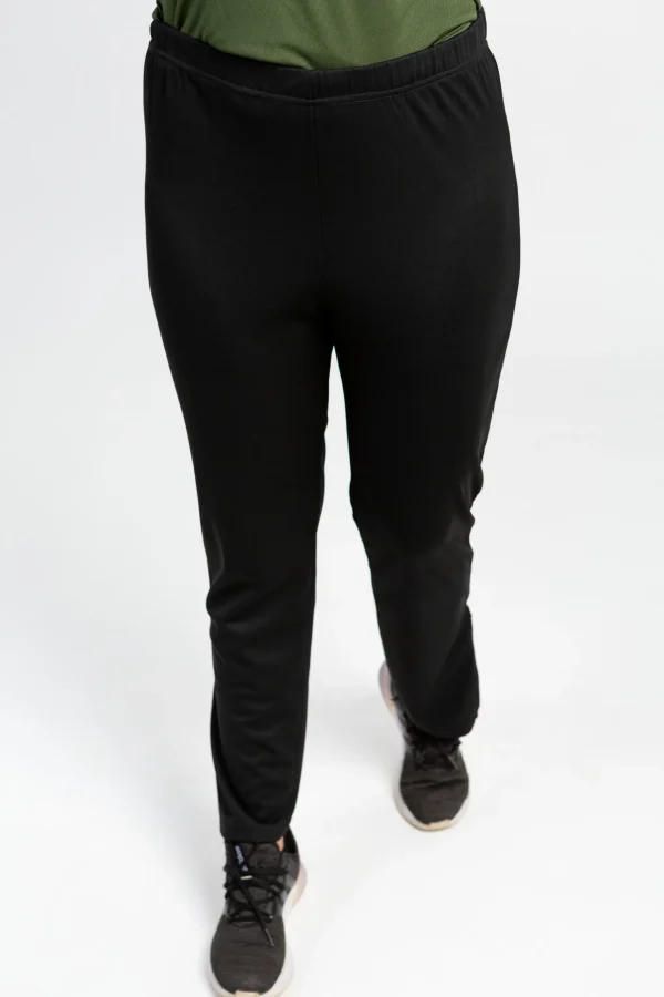 Pantalon de Sport Noir zip cheville
