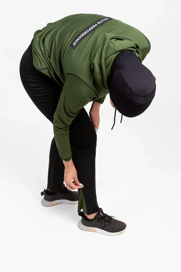 Pantalon de Sport Noir zip cheville