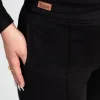 Black Loose Fit Jeans for Veiled Women
