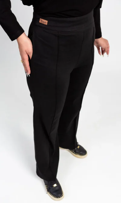 Jean Ample Noir pour Femme Voilée