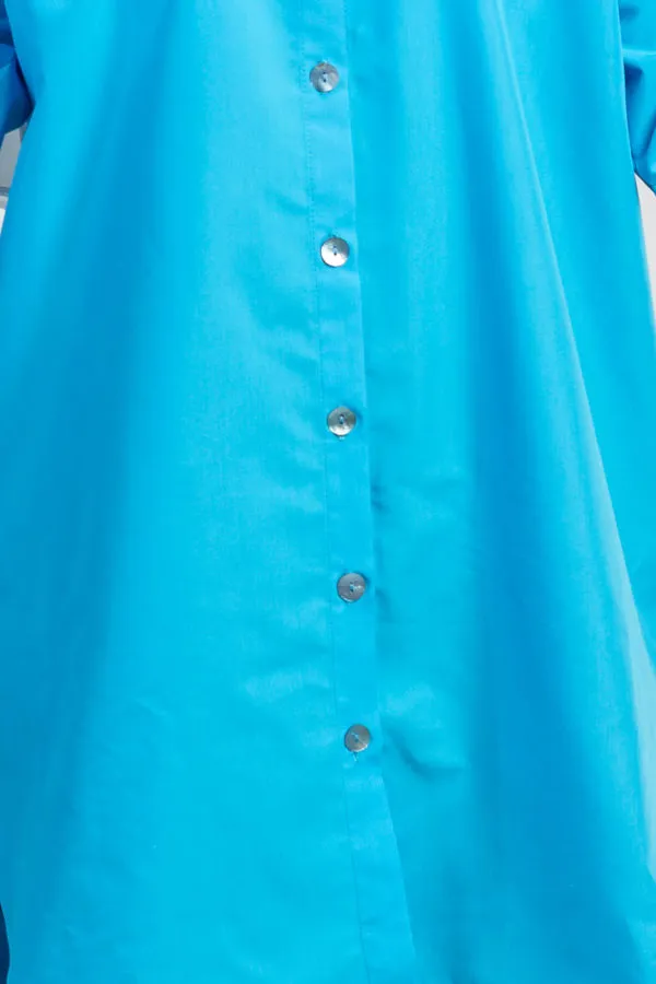 Chemise Oversize - Bleu