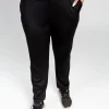 Pantalon Large Noir de Sport