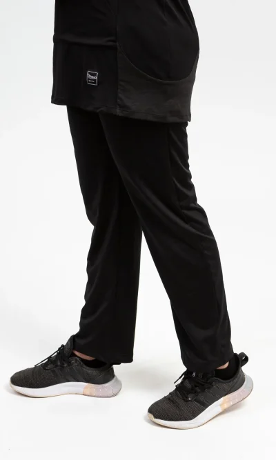 Pantalon de Sport Large Noir