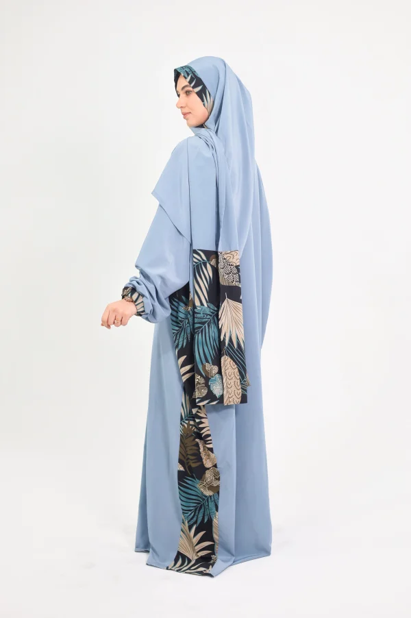 Bleu Pastel Tenue de Prière