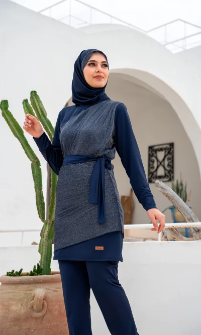 Burkini Bleu Marine